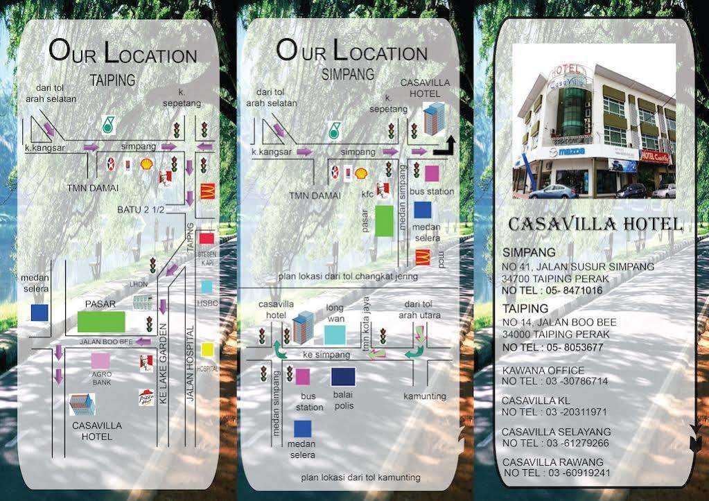 Casavilla Travellers Lodge Taiping Exteriér fotografie